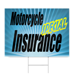 Motorcycle Insurance Sign