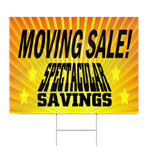 Moving Sale Sign