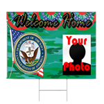 Navy Welcome Home Sign