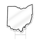 Ohio Shaped Sign