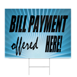 Pay Bill Online Sign