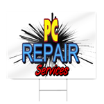 PC Repair Services Sign