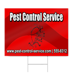 Pest Control Service Sign
