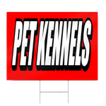 Pet Kennels Sign