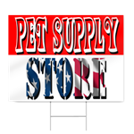 Pet Supply Store Sign