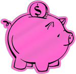 Piggy Bank Shaped Magnet