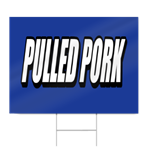 Pulled Pork Sign