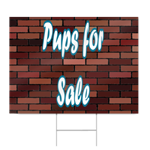 Pups For Sale Sign