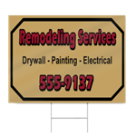 Remodeling Services Sign