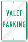 Valet Parking Sign