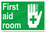 First Aid Room2 Safety Signs