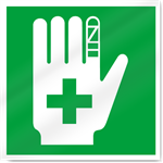 First Aid Symbol Safety Signs