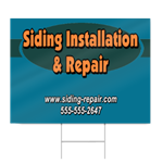 Siding Installation and Repair Sign