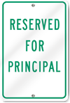 Reserved For Principal Sign