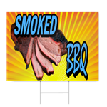 Smoked BBQ Sign