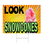 Snowcones Sign
