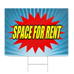 Space For Rent Sign