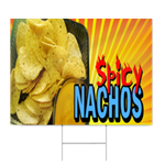 Spicy Nachos Sign