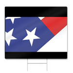 Square Shaped Flag Sign