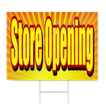 Store Opening Sign