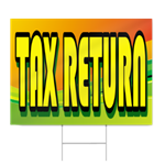 Tax Return Sign