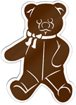 Teddy Bear Shaped Magnet