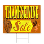 Thanksgiving Sale Sign