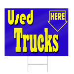 Used Trucks Sign