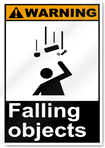 Falling Objects Warning Signs