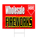 Wholesale Fireworks Sign