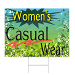 Women's Casual Wear Sign